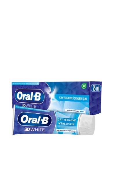 Oral-B Pro 3D White Çay ve Kahve İçenler İçin Diş Macunu 75 Ml