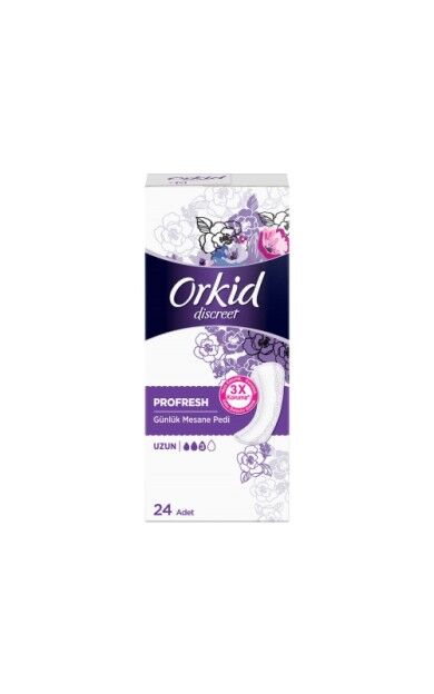 Orkid Discreet Profresh Günlük Mesane Pedi 3 Uzun