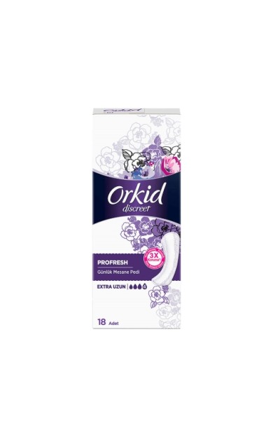 Orkid Discreet Günlük Mesane Pedi Uzun 18 Adet