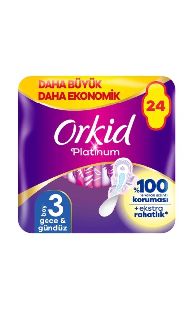 Orkid Platinum Dörtlü Paket Gece 24'Lü