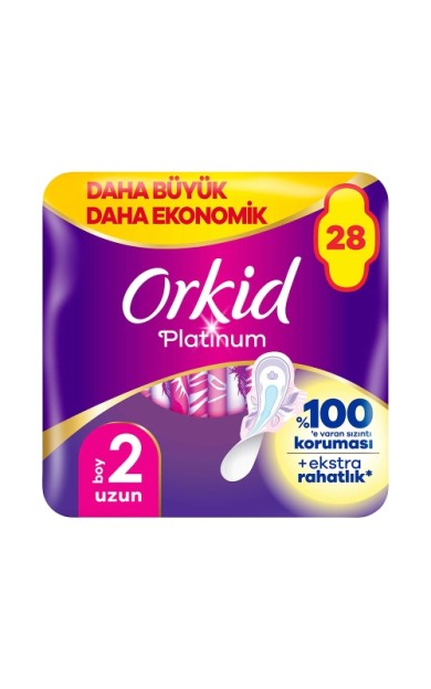 Orkid Platinum Dörtlü Paket Uzun 28'Li