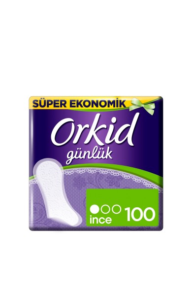 Orkid Günlük Ped Light Dev Ekonomi 60 + 40 Ped