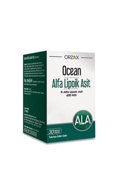 ORZAX Ocean Alfa Lipoik Asit 30 Tablet 600mg