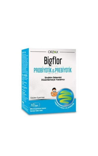 ORZAX Bigflor Probiyotik 10 Saşe