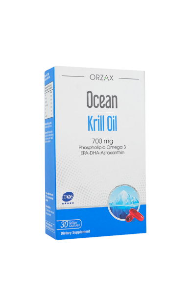 ORZAX Ocean Krill Oil 30 Softjel Kapsül