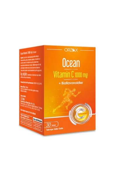 ORZAX Ocean Vitamin C 1000 Mg 30 Tablet