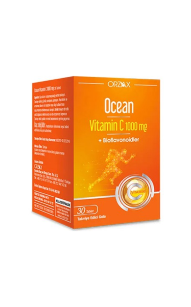 ORZAX Ocean Vitamin C 1000 Mg 30 Tablet