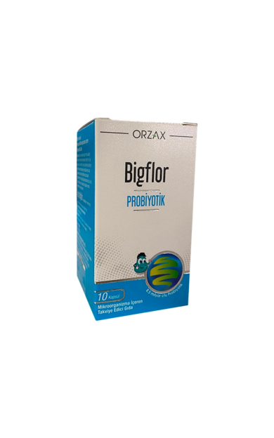 ORZAX Bigflor Probiyotik 10 Kapsül