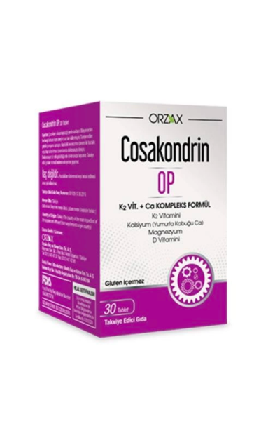 ORZAX Cosakondrin Op 30 Tablet