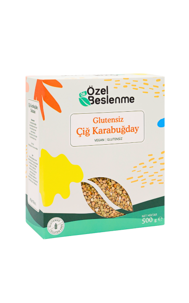 ÖZEL BESLENME Glutensiz Çiğ Karabuğday 500g