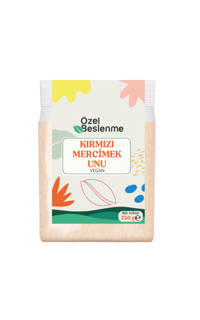 ÖZEL BESLENME Kırmızı Mercimek Unu 250g