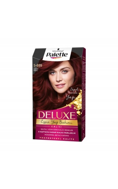 Palette Deluxe 5-889 Şarap Kızılı