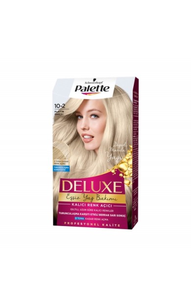 Palette Deluxe 10-2 Platin Sarı