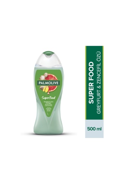 Palmolive Duş Jeli Superfood Greyfurt Suyu & Zencefil Özü 500 Ml