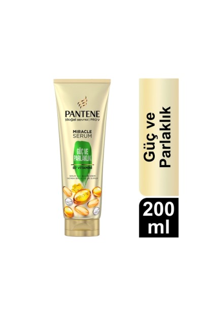 Pantene 3mm Güç Parlaklık Krem 200 Ml