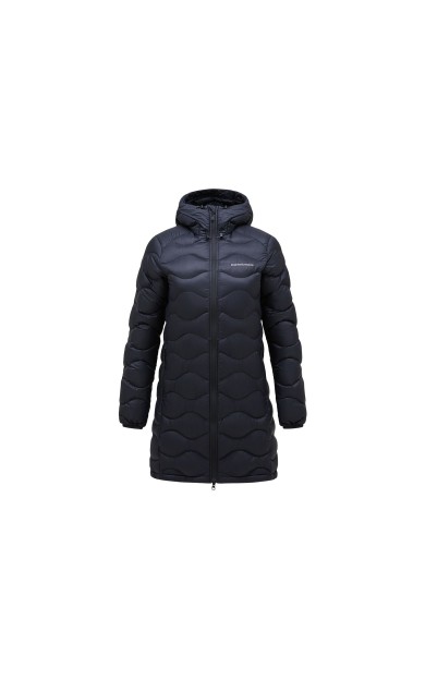 Peak Performance Helium Down Hood Kadın Outdoor Parka BLACK