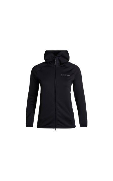 W Chill Light Zip Hood BLACK