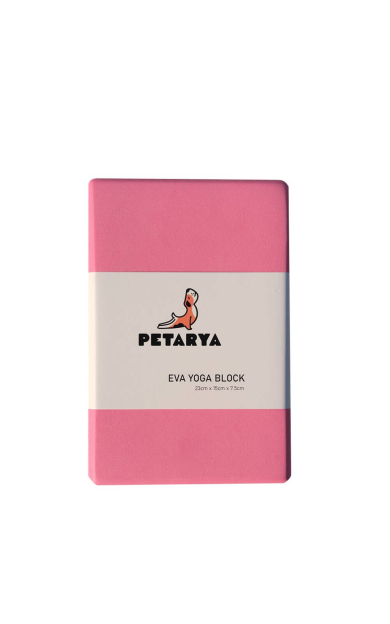 PETARYA Comfort Series Pembe EVA Yoga Blok