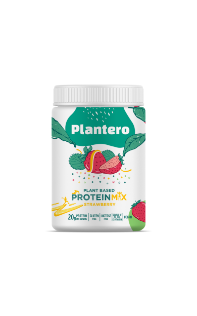 PLANTERO Bitkisel Bazlı Protein Mix Çilekli 416g