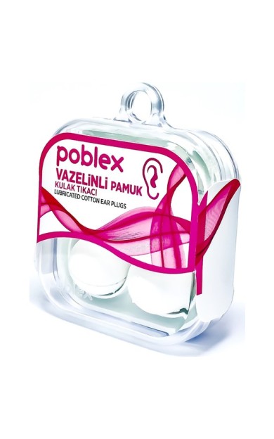 Poblex Vazelin Kulak Tıkacı 2li