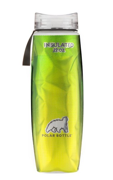 Polar Bottle Ergo Insulated Halftone Termos 0.65 Litre-YEŞİL