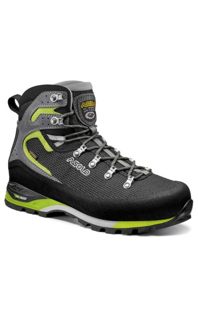 Asolo Corax Gore Tex Erkek Trekking Botu Füme/Yeşil