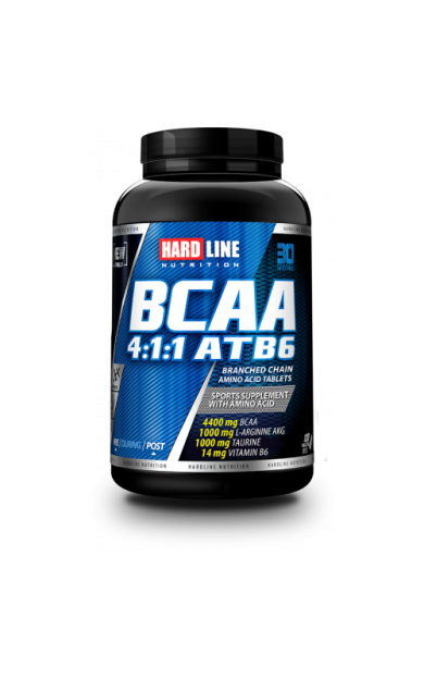 HARDLINE NUTRITION Bcaa 4:1:1 Atb6 120 Tablet