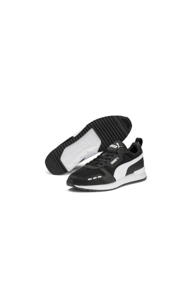 PUMA R78 Puma Black  White Erkek Ayakkabı 37311701