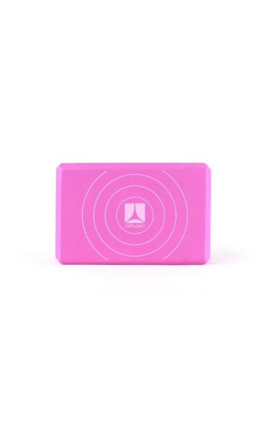 Rebuwo Tpe Köpük Yoga Bloğu Yoga Block Pembe