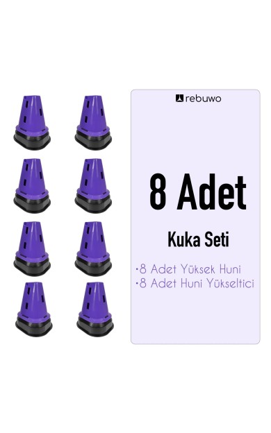 Rebuwo 8 Adet Modüler Kuka Seti