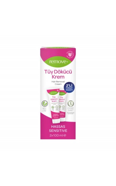 Remove Tüy Dökücü Krem 100 Ml X 2 Hassas Ciltler