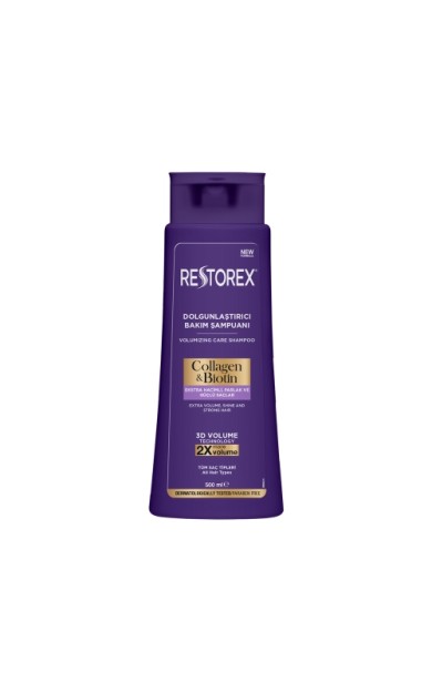 Restorex Şampuan Collogen+Biotin Dolgunlaştırıcı 500 Ml