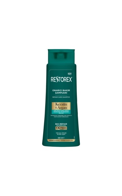 Restorex Şampuan Keratin+Argan Onarıcı 500 Ml