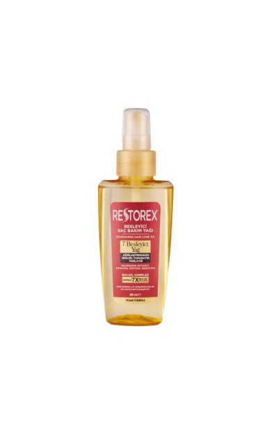 Restorex Saç Bakım Yağı 7 Besleyici Yağ 80 Ml