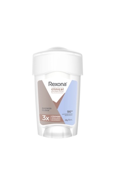 Rexona Clinical Protection Shower Clean Women 45 Ml