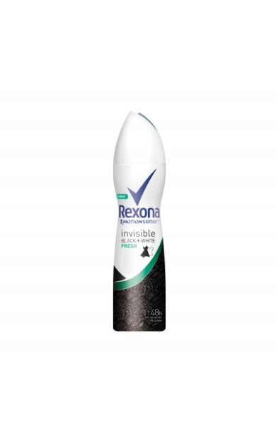 Rexona Deodorant Invisible Black White Fresh Women 150 Ml