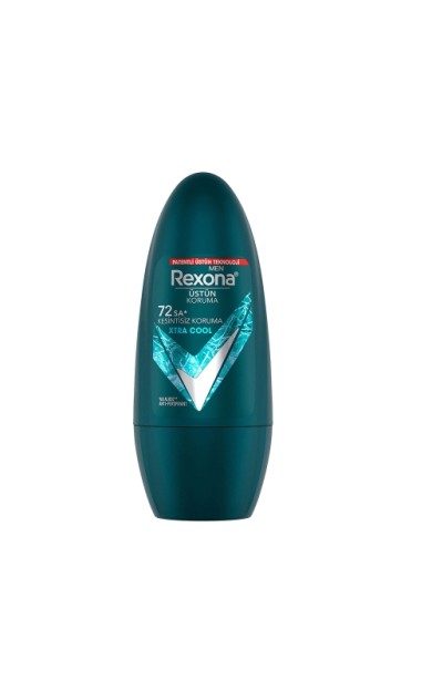 Rexona Üstün Koruma Erkek Roll On Deodorant Xtra Cool 72 Saat Kesintisiz Koruma 50 Ml