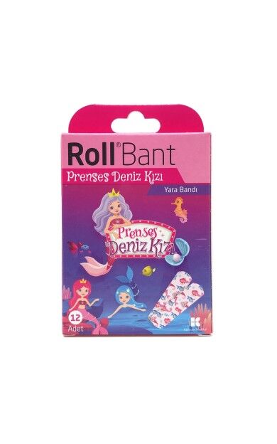 Roll Bant Yara Bandı Prenses Deniz Kızı 12li