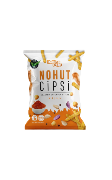 ROLLING POPS Kajun Nohut Cipsi 56g