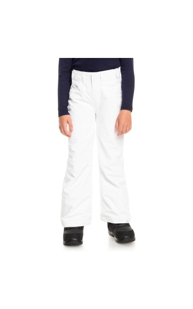 Roxy Backyard Çocuk Snowboard Pantolonu WHITE