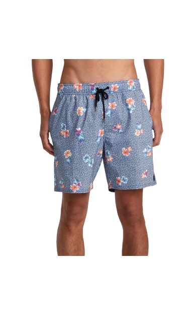 Rvca Barnes Elastıc Short Erkek Garaj Mavi Boardshort