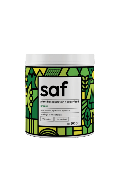 SAF Protein Superfood Mix Greens 360g