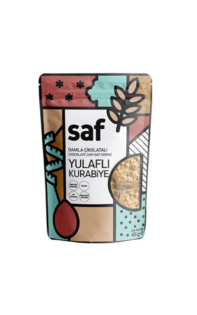 SAF Damla Çikolatalı Yulaflı Kurabiye 45g