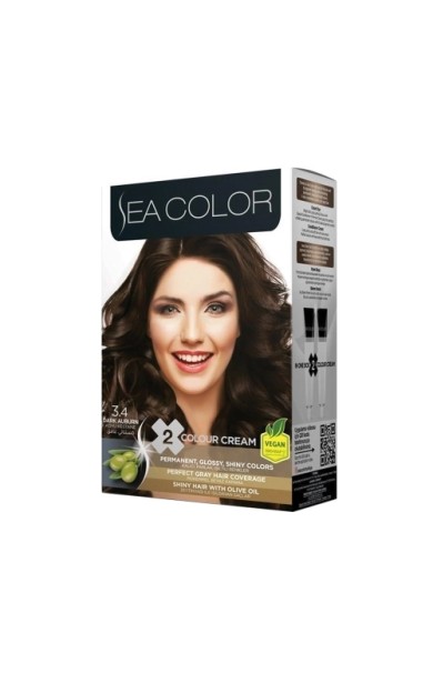 Sea Color 2 Li Set Boya 3.4 Koyu Kestane