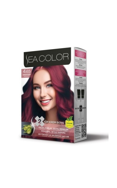 Sea Color 2 Li Set Boya 4.65 Şarap Kızılı