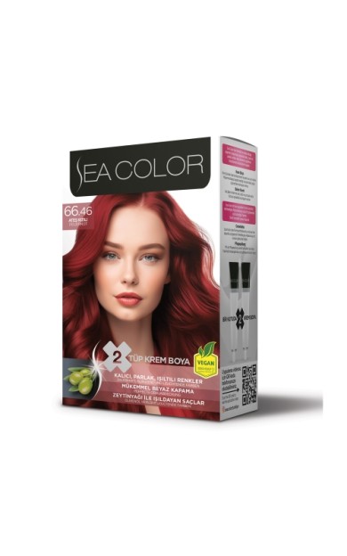 Sea Color 2 Li Set Boya 66.46 Ateş Kızılı