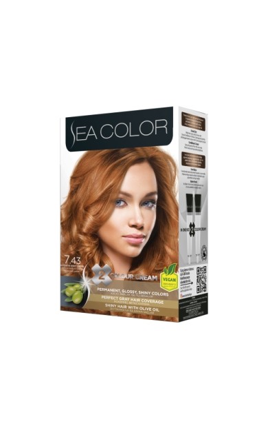 Sea Color 2 Li Set Boya 7.43 Yoğun Parlak Bakır