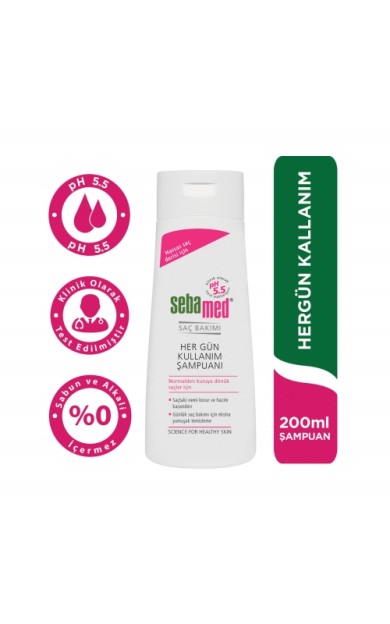 Sebamed Hergün Kullanım Şampuanı 200 Ml