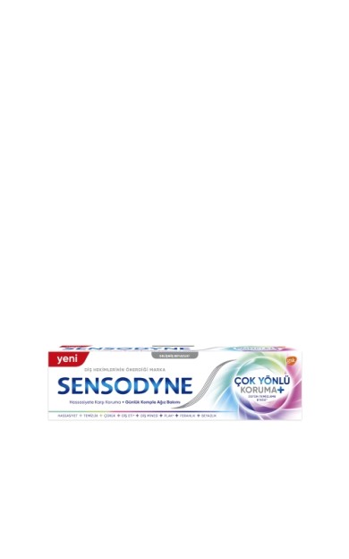 Sensodyne Çok Yönlü Koruma Gelişmiş Beyazlık Diş Macunu 75 Ml