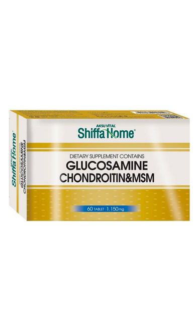 SHIFFA HOME Glucosamine Chondroitine Msm 60 Tablet